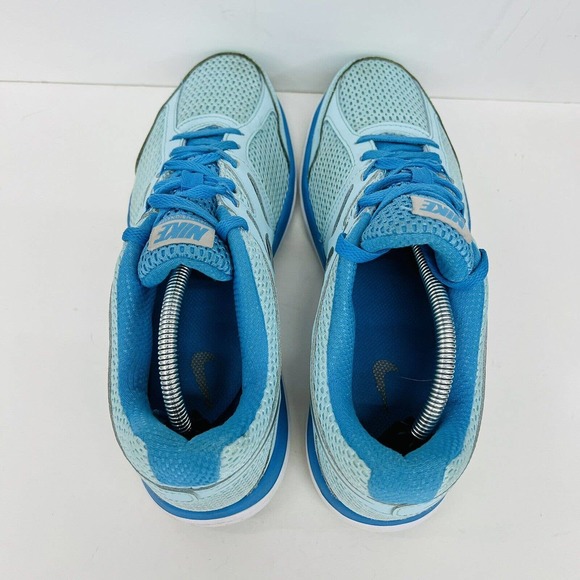 Nike Shoes Womens 8.5 Dual Fusion Lite 599560-414 Teal Blue Running Lace Up - Picture 7 of 11